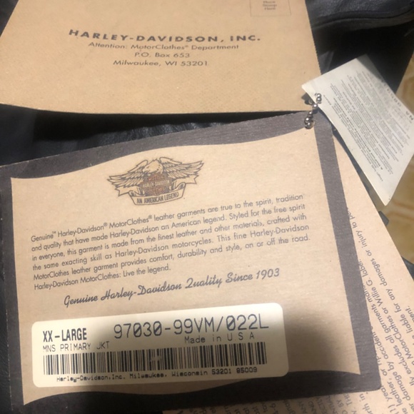 Harley leather jacket - Picture 5 of 6